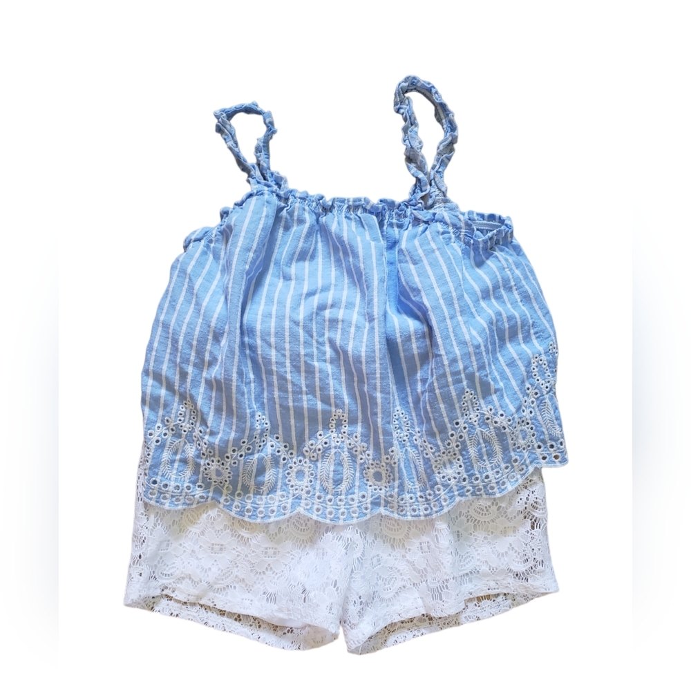 Size 7 Forever Me Lace Summer outfit